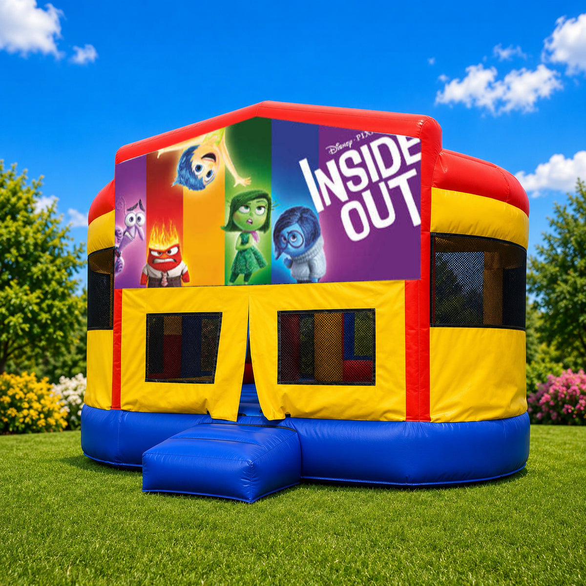 Inside Out Super Drop Combo Jumping Castle
