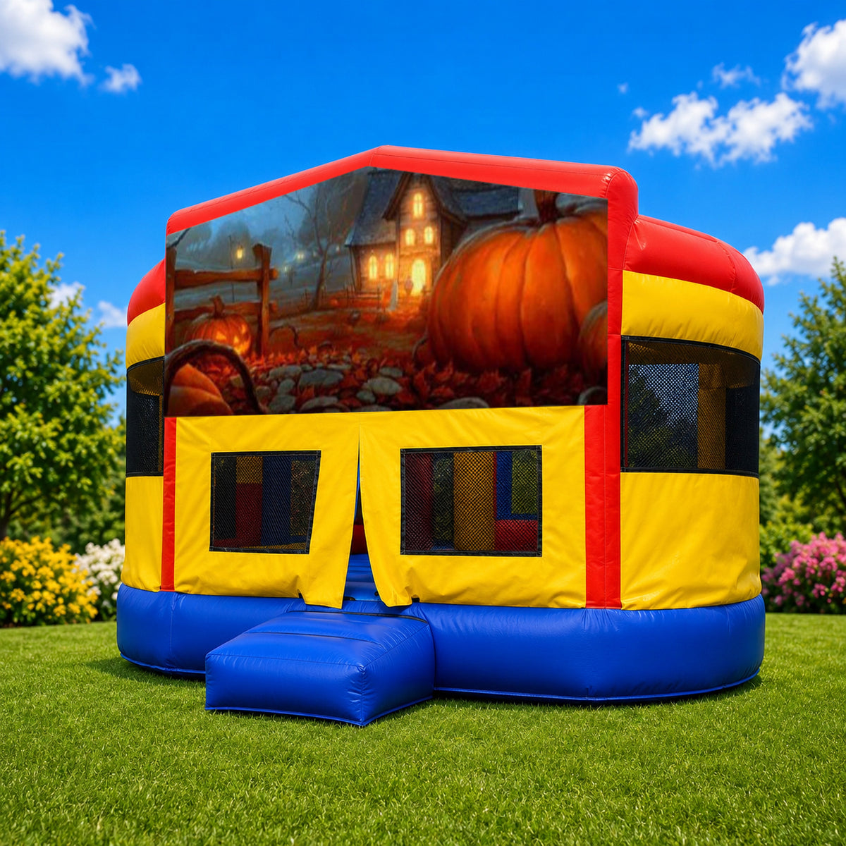 Halloween Super Drop Combo Jumping Castle