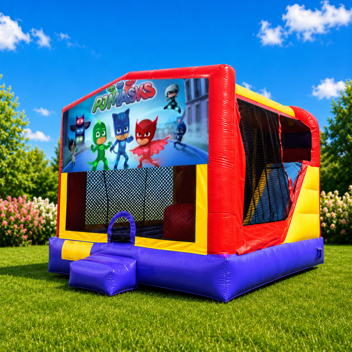 Hulk Small External Slide Jumping Castle