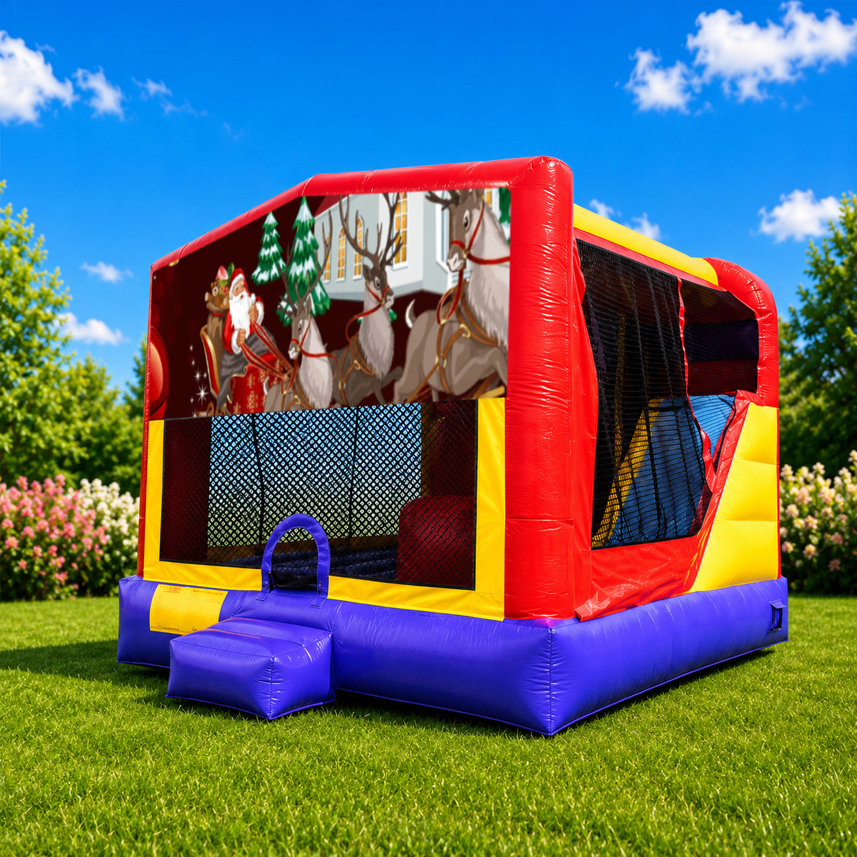 Christmas #6 Extra Large Combo Jumping Castle