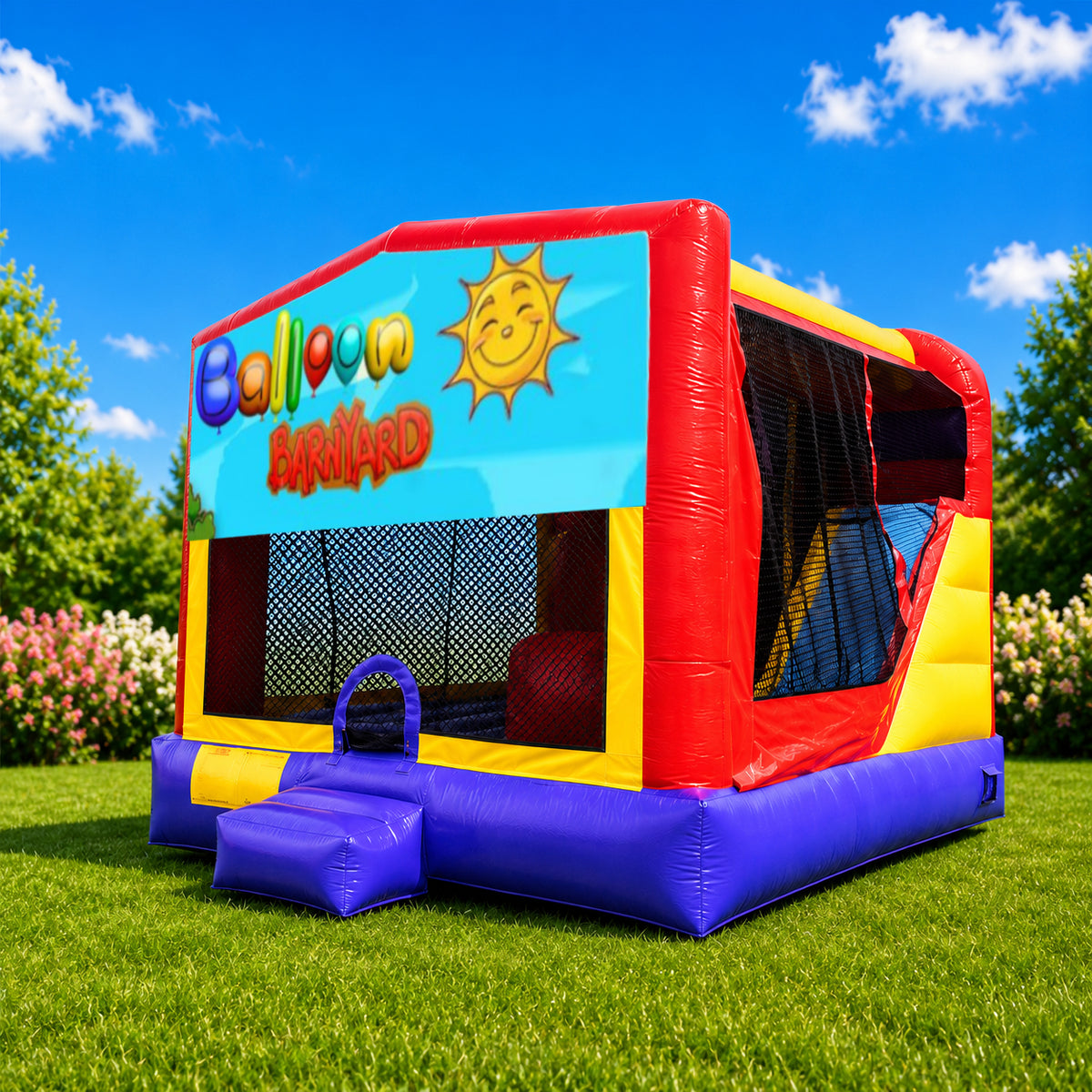 Balloon Barnyard Extra Large Combo Jumping Castle