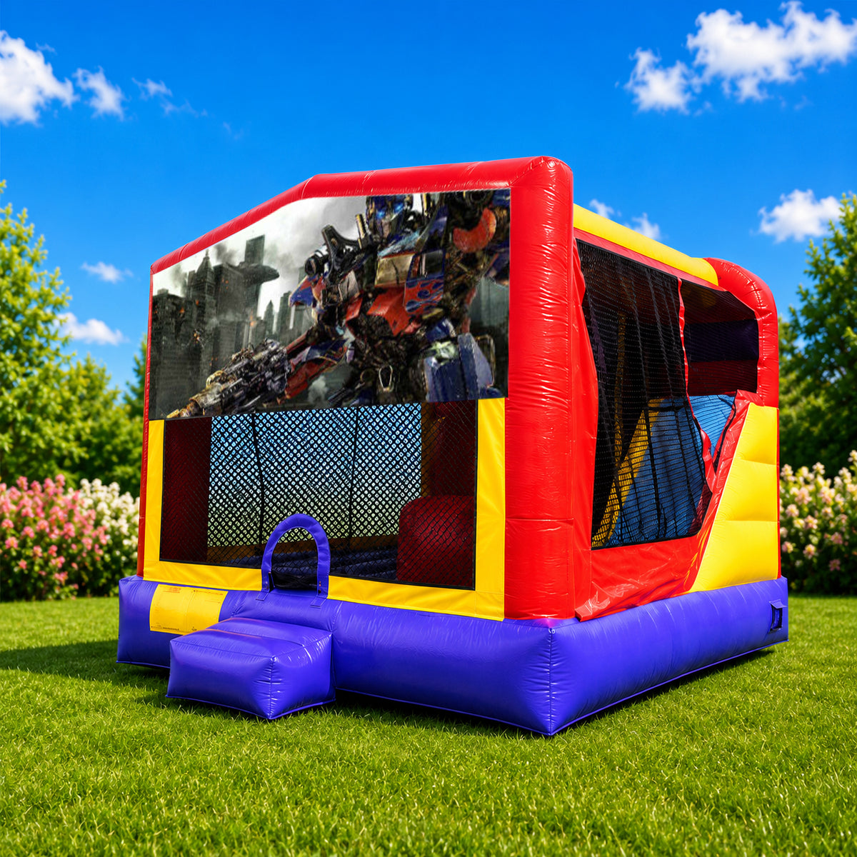 Transformers Extra Large Combo Jumping Castle