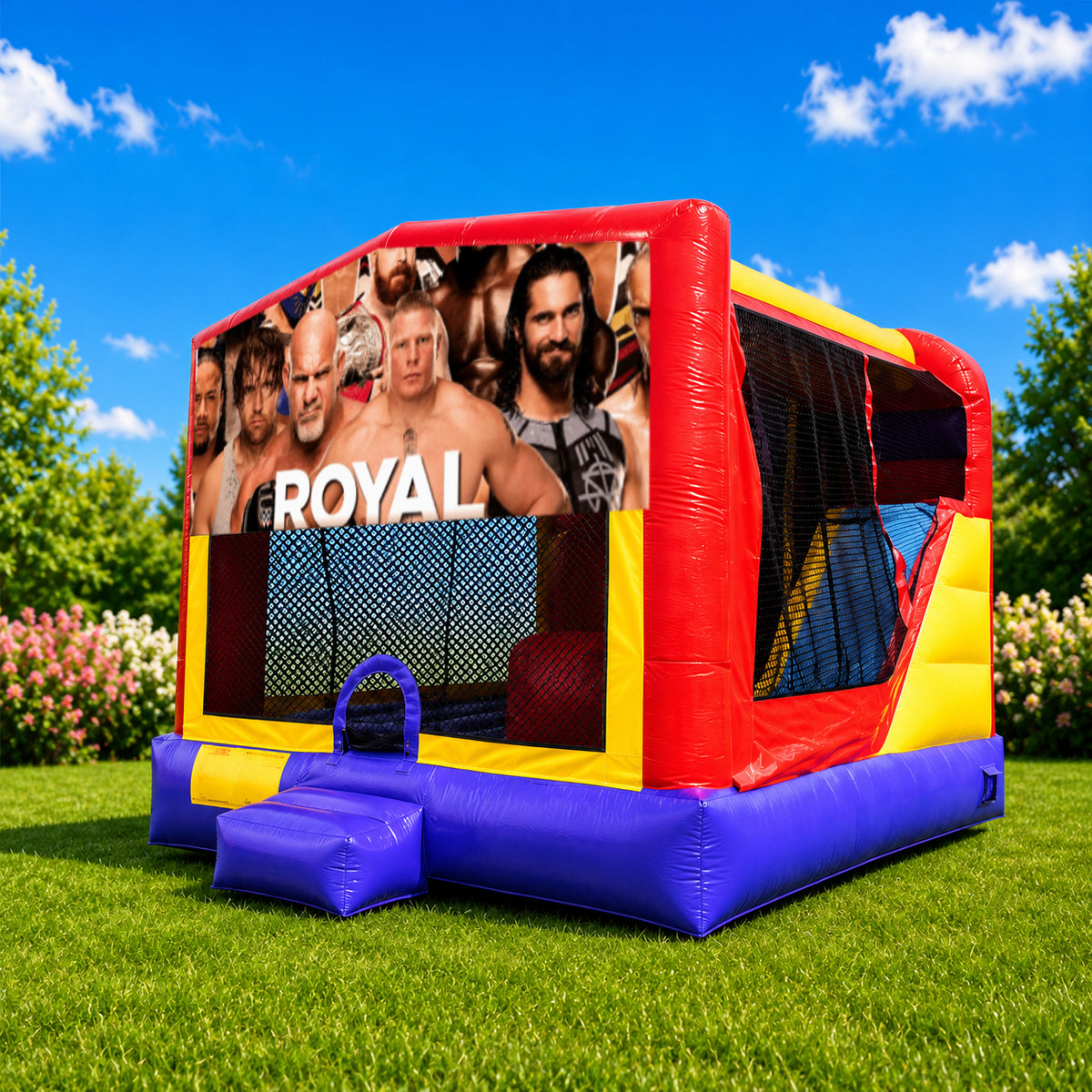 WWE Extra Large Combo Jumping Castle