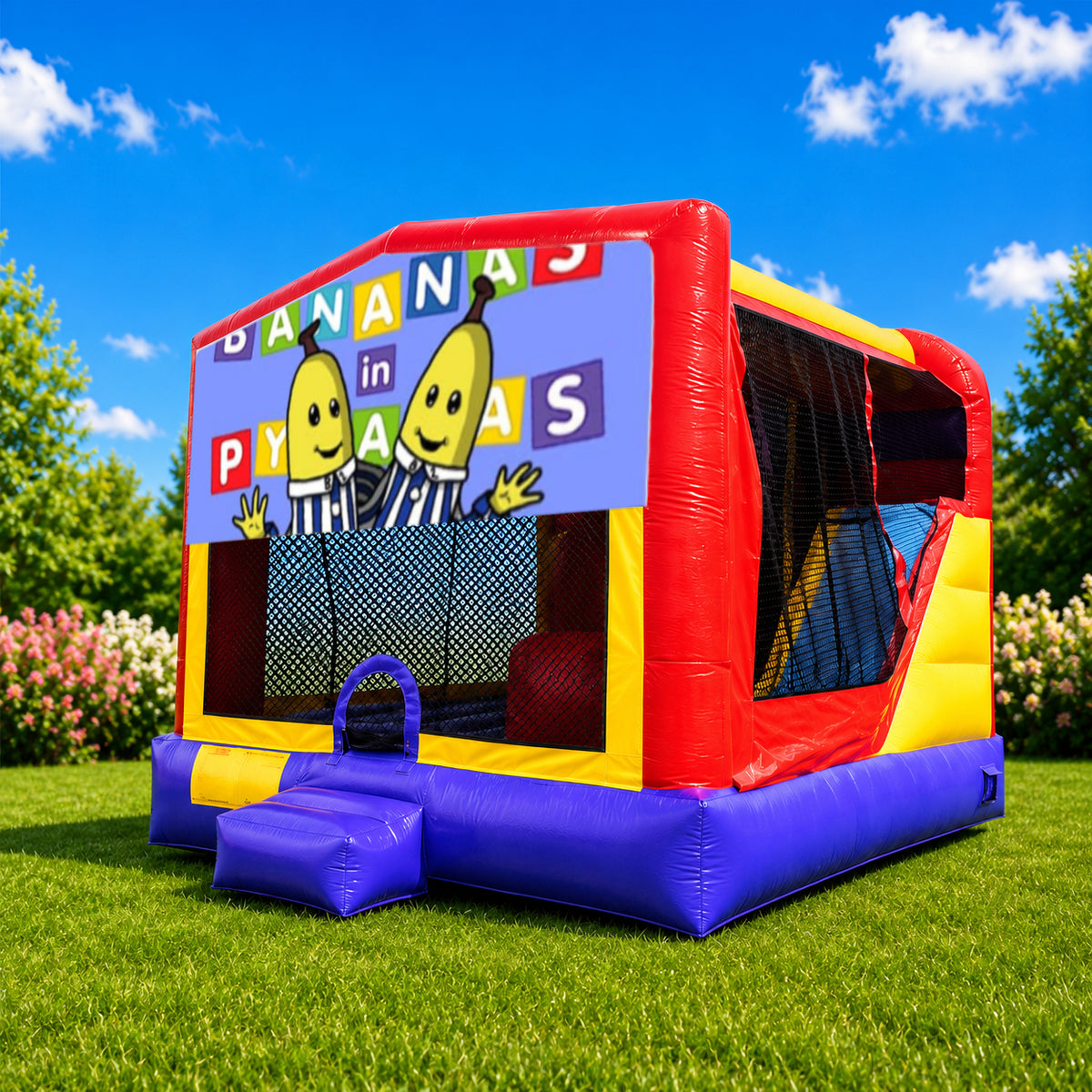 Bananas in Pyjamas Extra Large Combo Jumping Castle