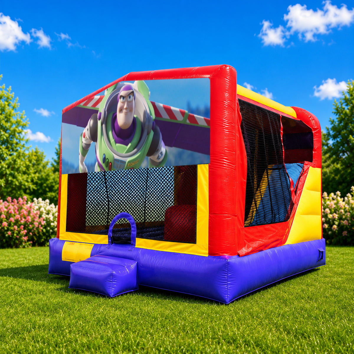 Buzz Lightyear  Extra Large Combo Jumping Castle