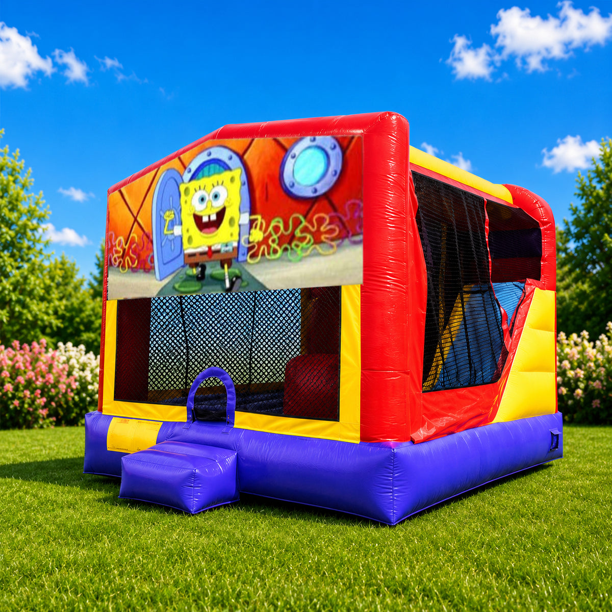Spongebob Extra Large Combo Jumping Castle