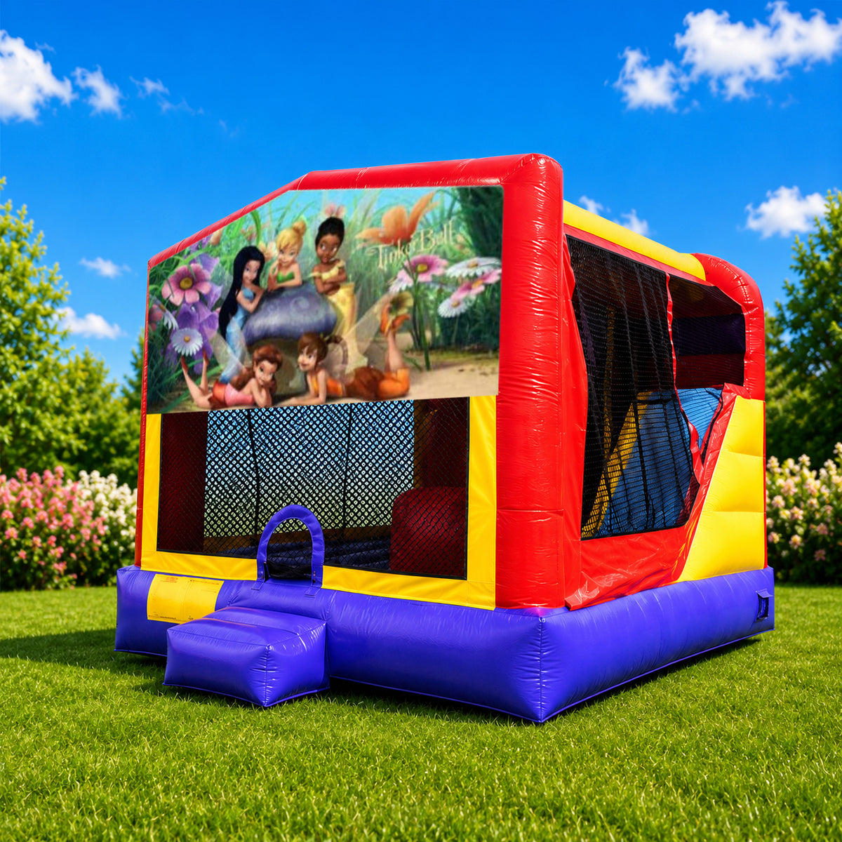 Tinker Bell Extra Large Combo Jumping Castle
