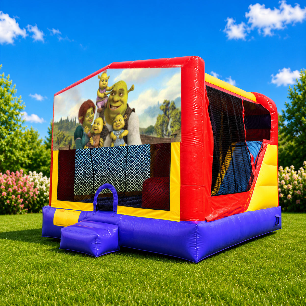 Shrek Extra Large Combo Jumping Castle
