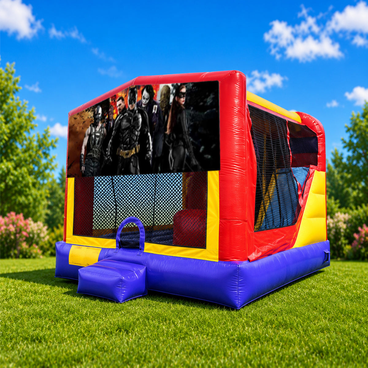 Batman Extra Large Combo Jumping Castle