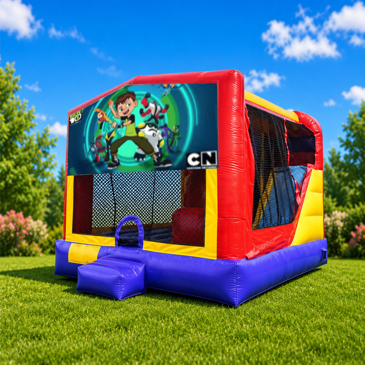 Ben10 Extra Large Combo Jumping Castle