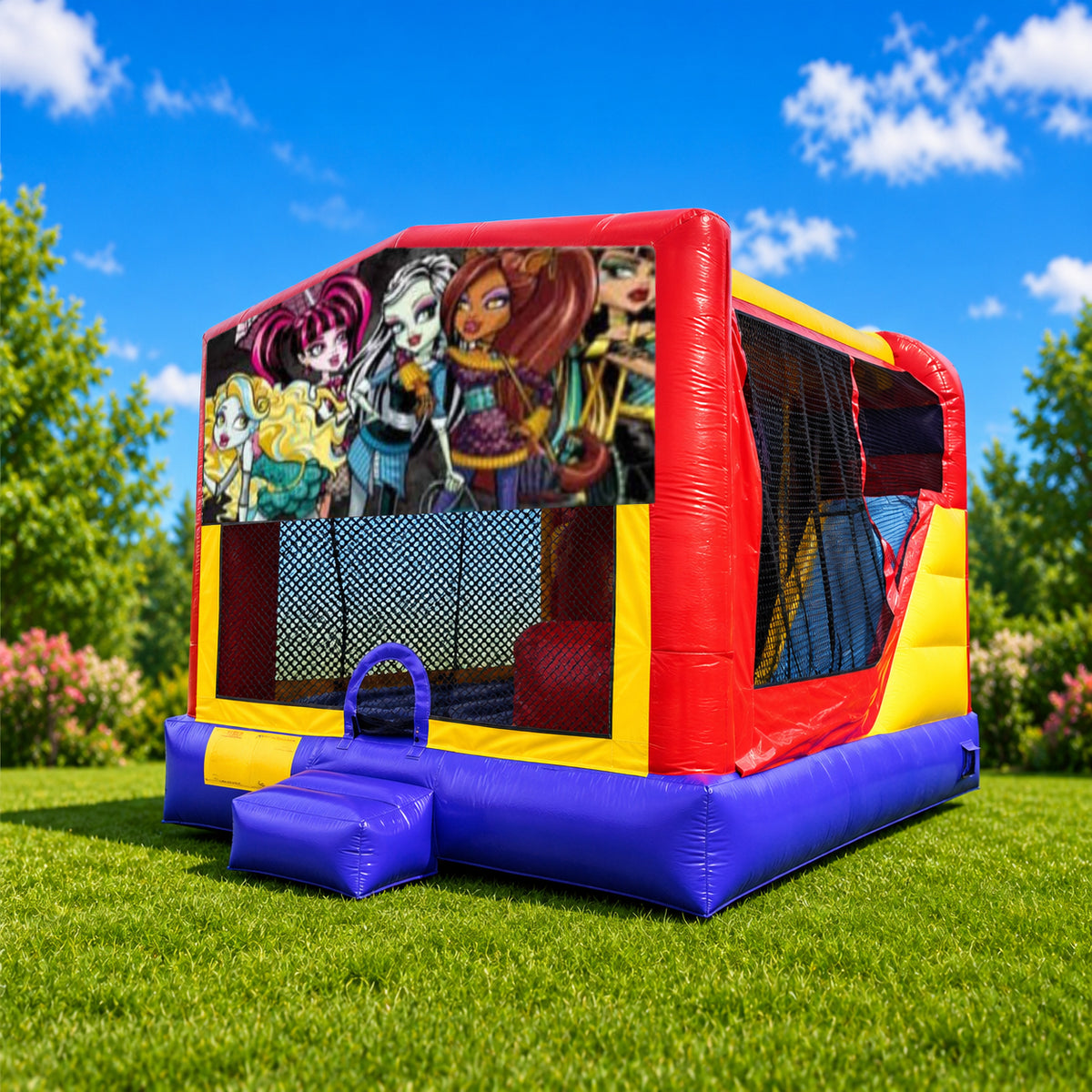 Monster High Extra Large Combo Jumping Castle