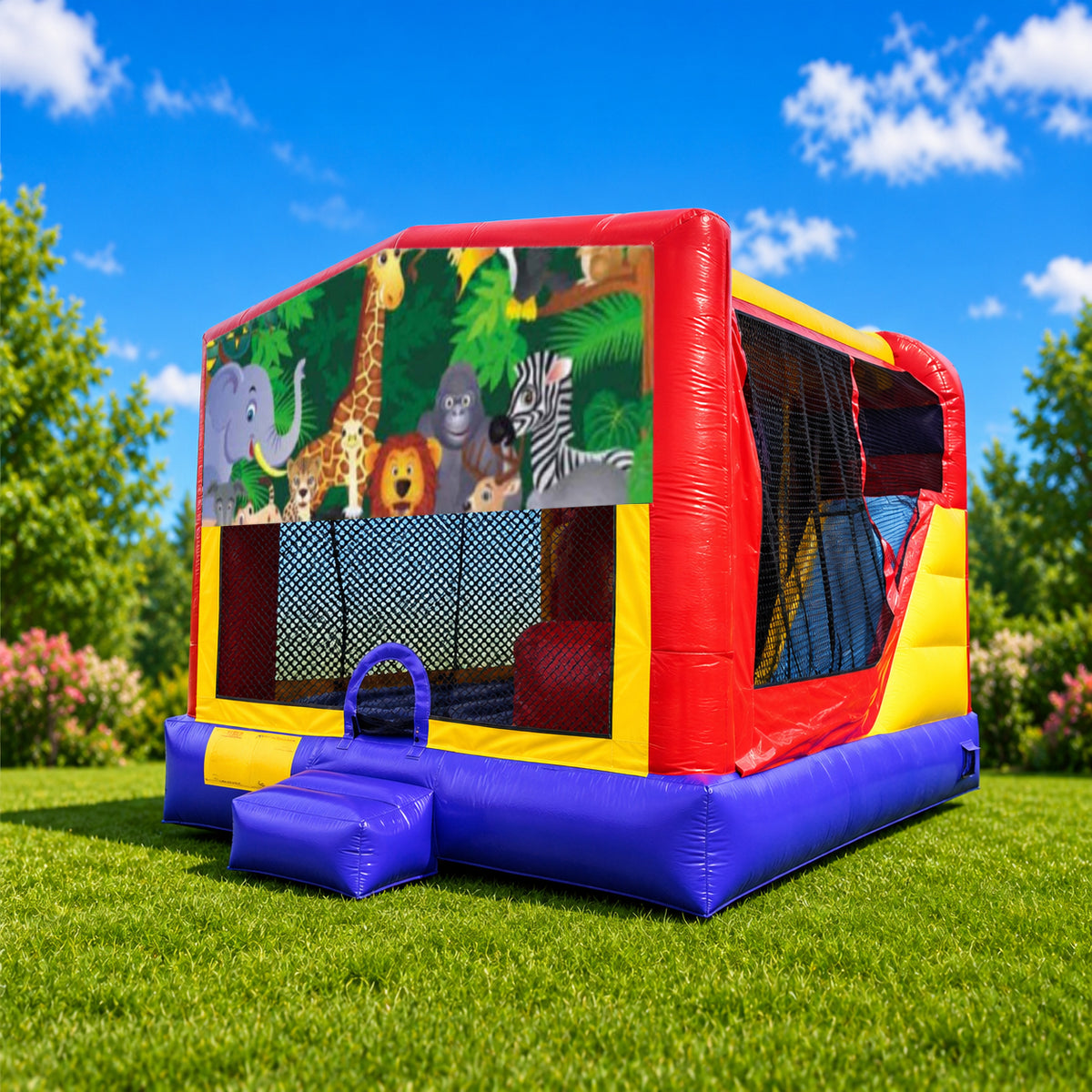 Jungle Extra Large Combo Jumping Castle