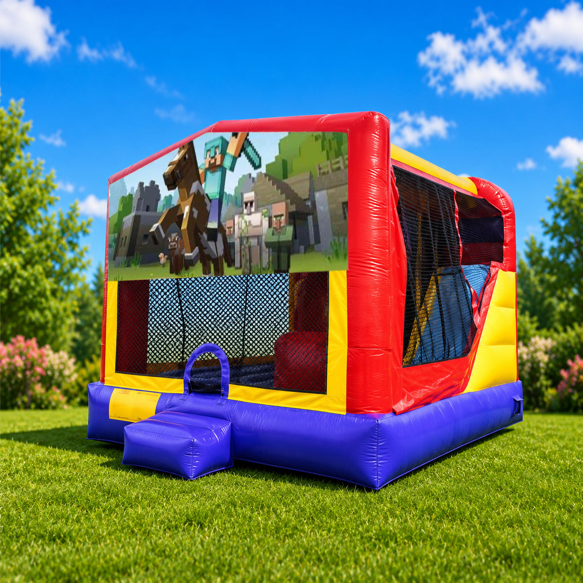Minecraft Extra Large Combo Jumping Castle