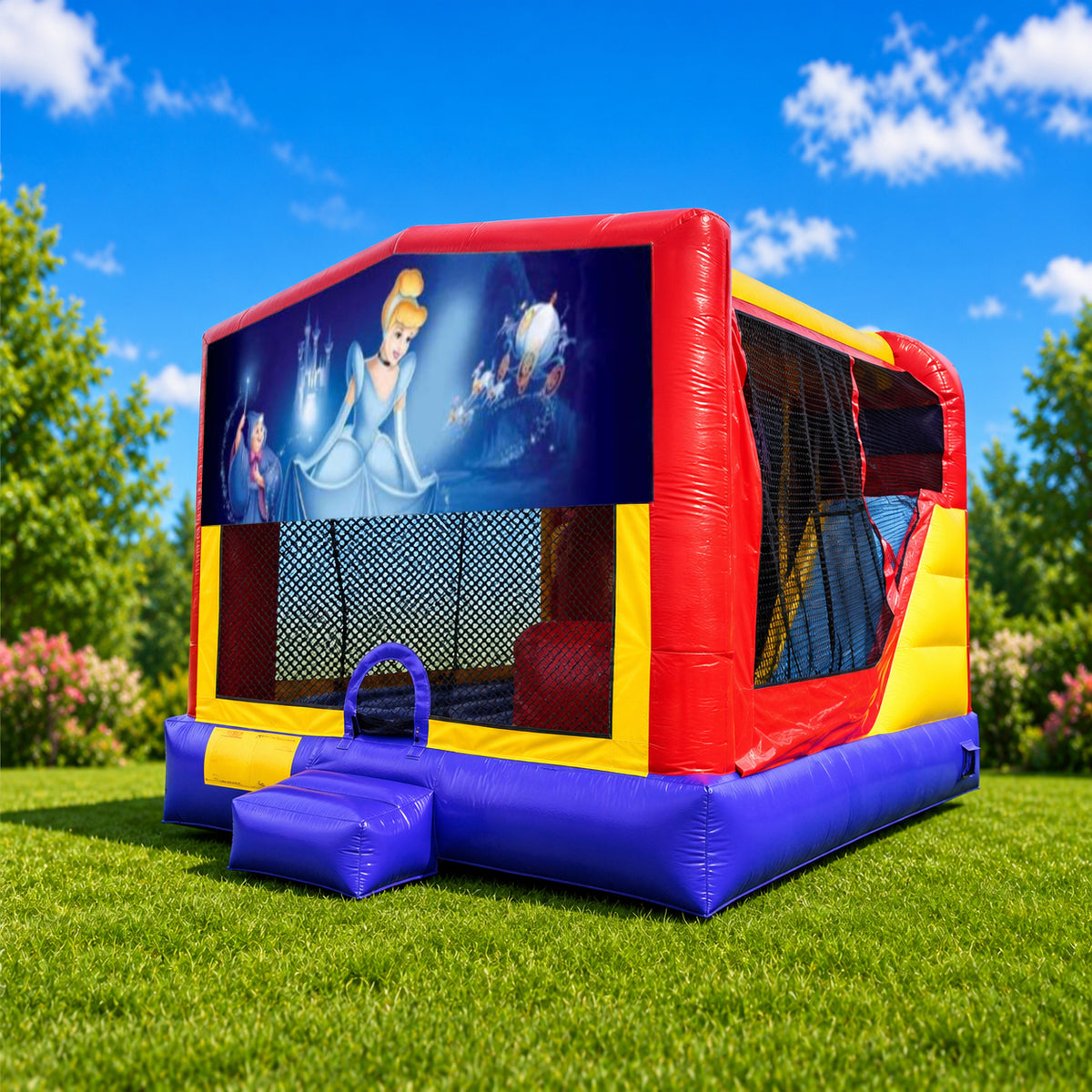 Cinderella Extra Large Combo Jumping Castle