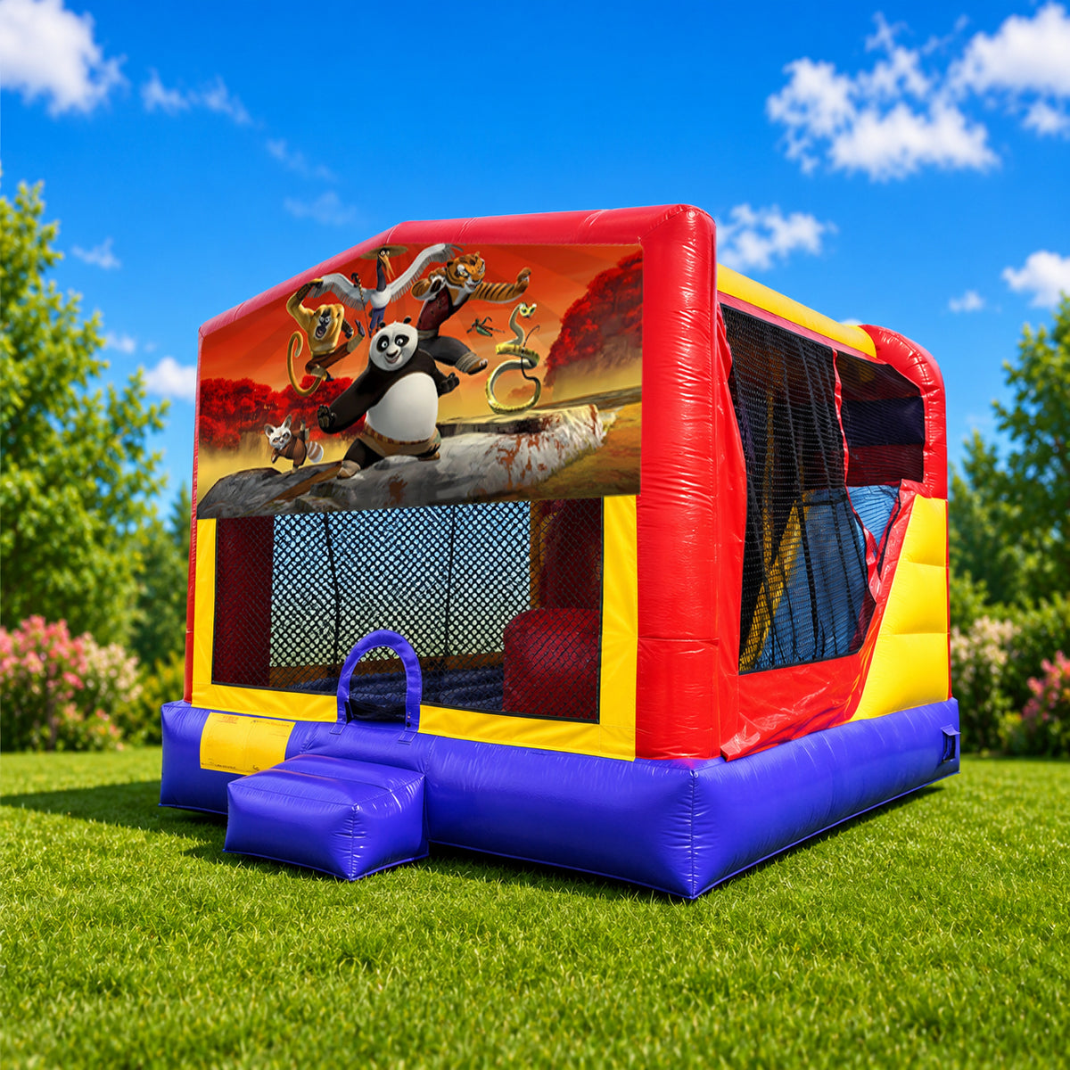 Kung Fu Panda Extra Large Combo Jumping Castle