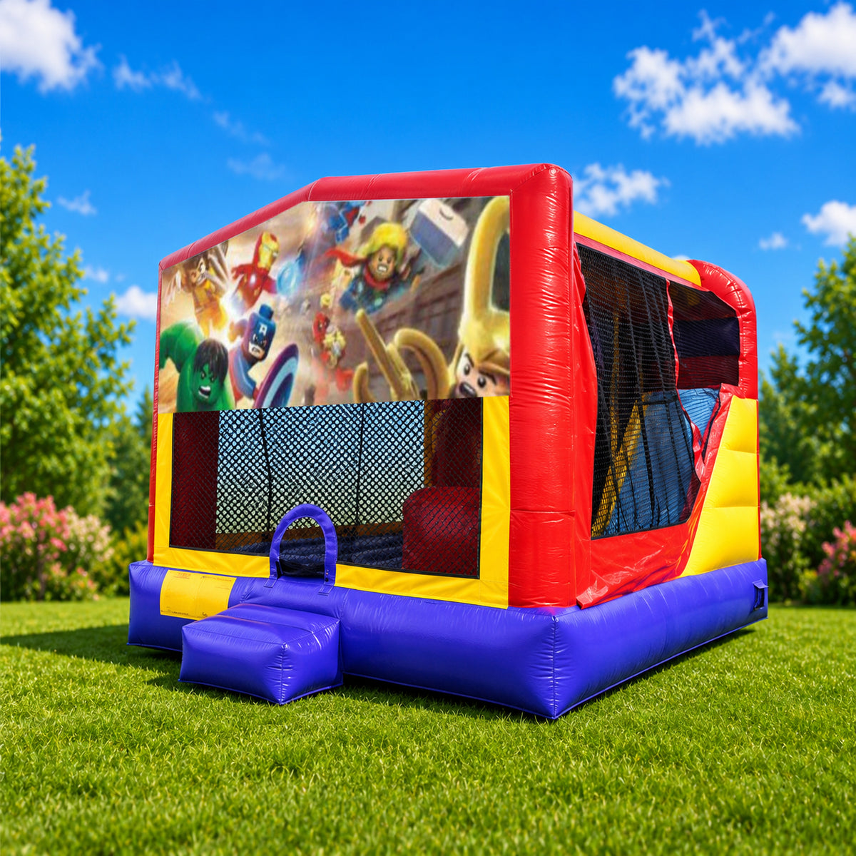 Lego Wars Extra Large Combo Jumping Castle