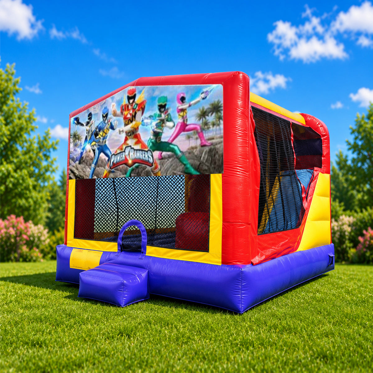 Power Rangers Extra Large Combo Jumping Castle