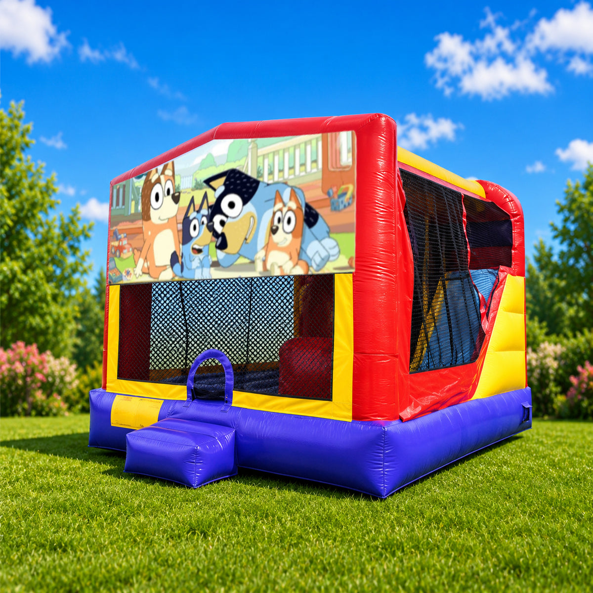 Bluey Extra Large Combo Jumping Castle
