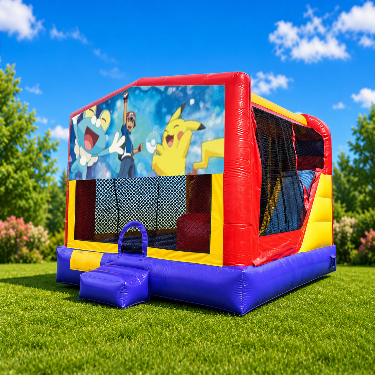 Pokemon Extra Large Combo Jumping Castle