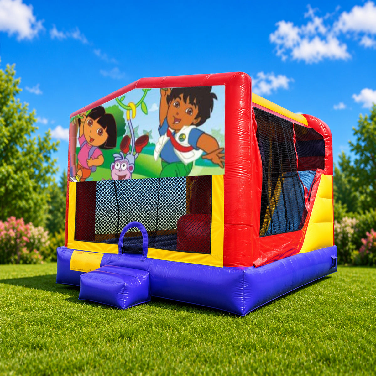 Dora Extra Large Combo Jumping Castle