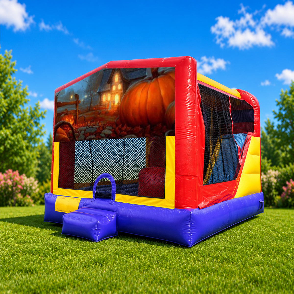 Halloween  Extra Large Combo Jumping Castle