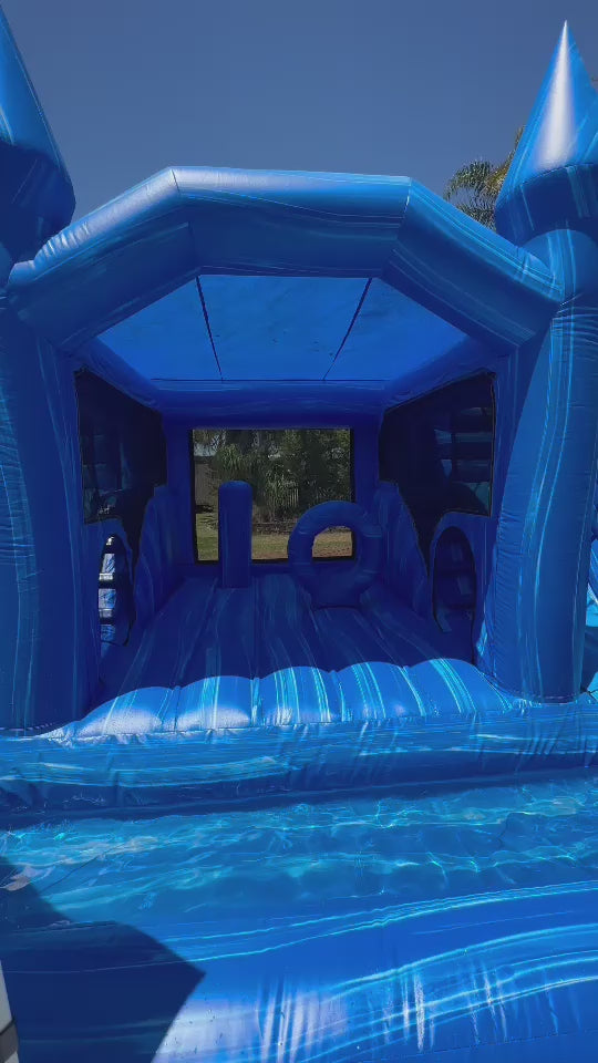 Children's Water Play House with Slide