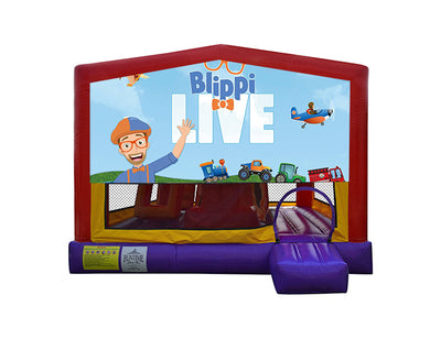 Blippi Extra Large Obstacle Combo Jumping Castle