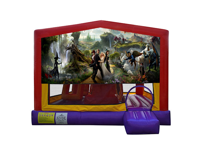 Alice in Wonderland #2 Extra Large Obstacle Combo Jumping Castle