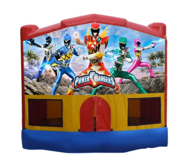 Power Rangers Small Combo Jumping Castle – Jumping Castle Hire Sydney