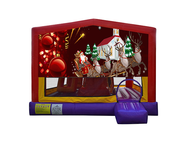 Christmas #6 Extra Large Obstacle Combo Jumping Castle