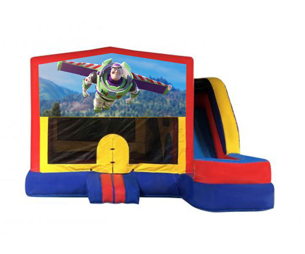 Buzz Lightyear Medium External Slide Jumping Castle