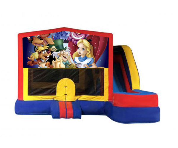 Alice in Wonderland #1 Medium External Slide Jumping Castle