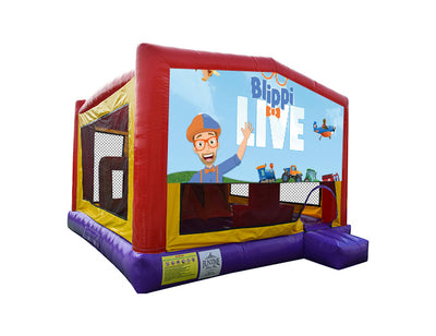 Blippi Extra Large Obstacle Combo Jumping Castle