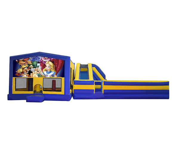 Alice in Wonderland #1 Obstacle Mega Combo Jumping Castle