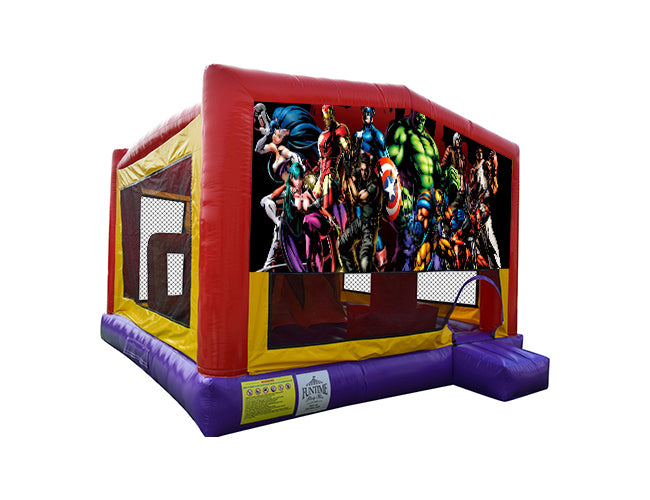 Marvel Extra Large Obstacle Combo Jumping Castle