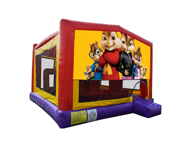 Alvin & the Chipmunks Extra Large Obstacle Combo Jumping Castle