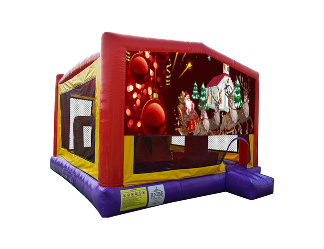 Christmas #6 Extra Large Obstacle Combo Jumping Castle