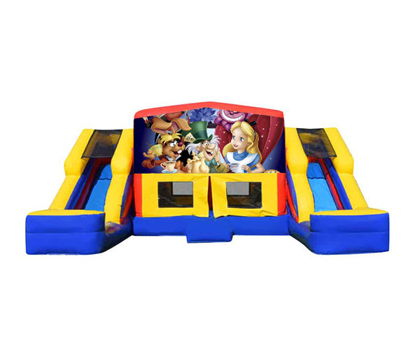 Alice in Wonderland #1 Double Mega Combo Jumping Castle