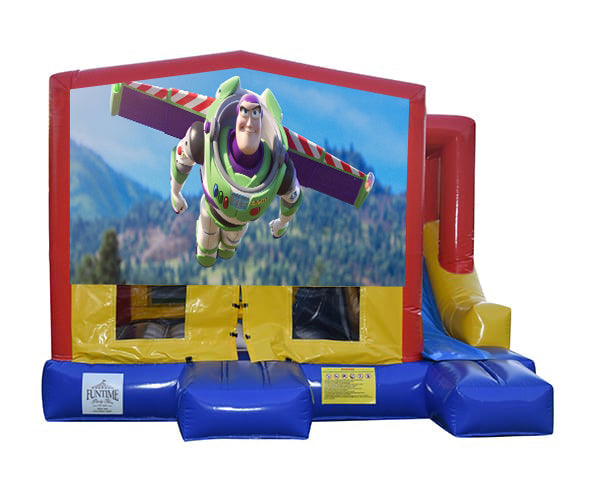 Buzz Lightyear  Small External Slide Jumping Castle