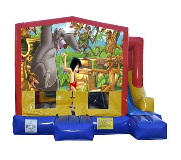 Jungle Book  Small External Slide Jumping Castle