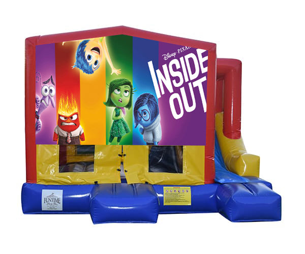 Inside Out Small External Slide Jumping Castle