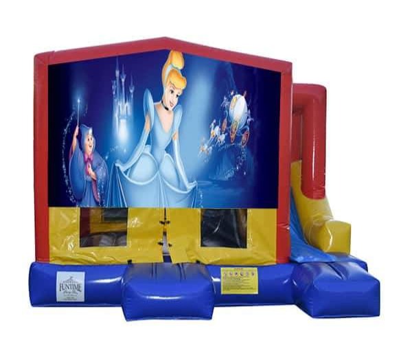 Cinderella  Small External Slide Jumping Castle