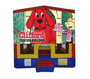 Clifford the Red Dog Small Square Jumping Castle
