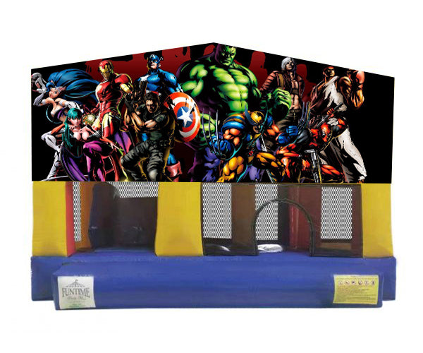 Marvel Super Heroes Small Slide Jumping Castle