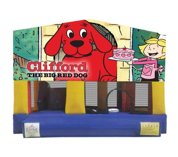 Clifford the Red Dog Small Slide Jumping Castle