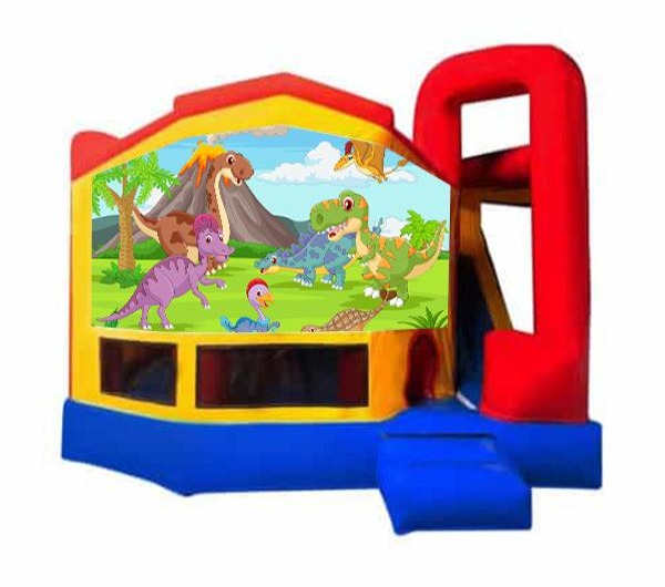 Dinosaur #2 Medium Internal Slide Jumping Castle