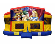 Alice in Wonderland #1 Double Super Drop Combo Jumping Castle