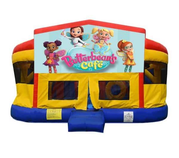 Butterbeans Cafe  Double Super Drop Combo Jumping Castle