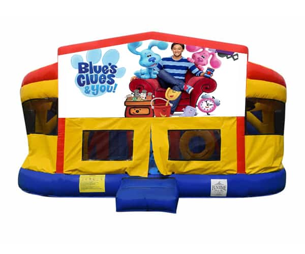 Blues Clues #2 Double Super Drop Combo Jumping Castle