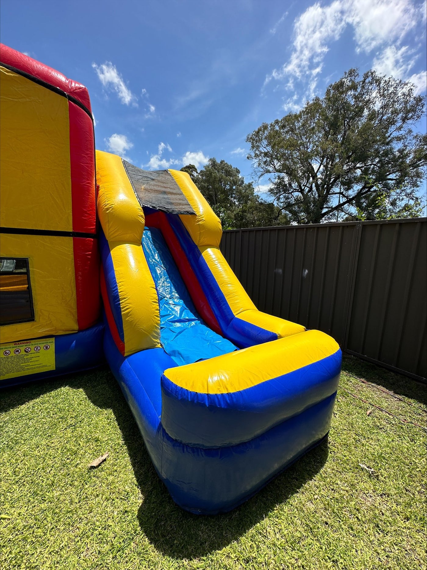 Plain Double Mega Combo Jumping Castle